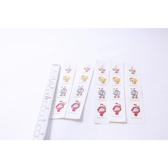 Rainbow Brite Sprites, Sticker Set, Twink, Spark, Spritzie, Romeo, 1983, - Picture 2 of 2